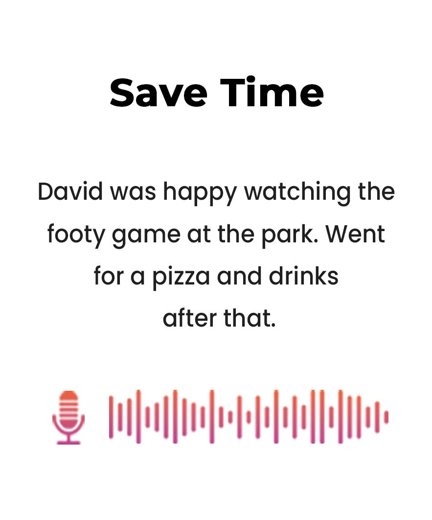 Save Time