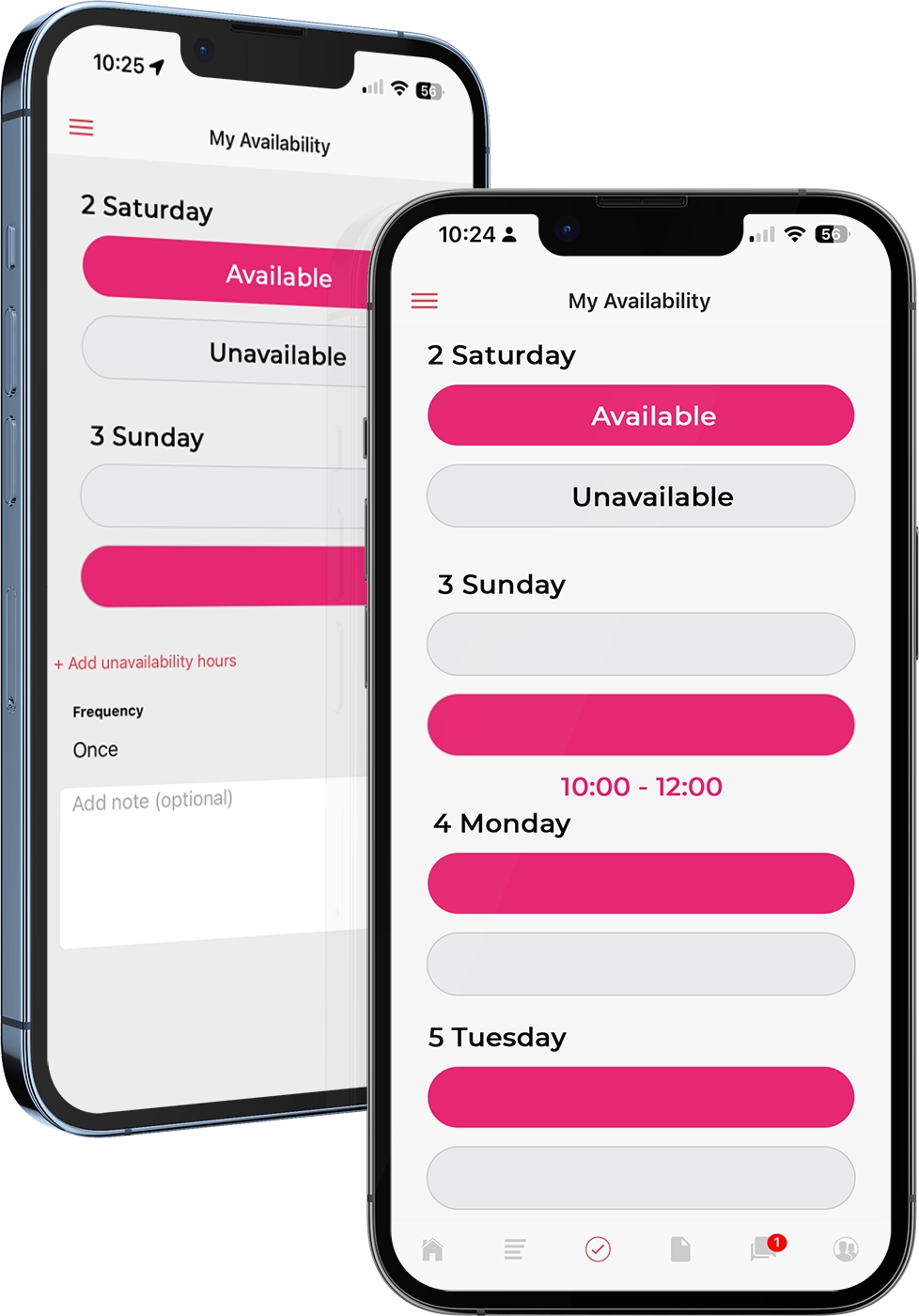 Track Availability