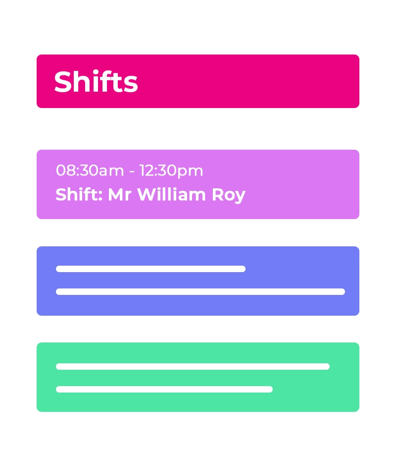 Shift Management